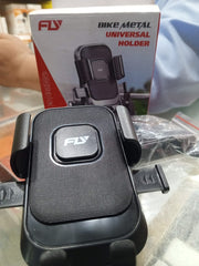 FLY PT-030 Universal Bike Phone Holder Secure Stable Hands Free Riding With 360 Degree Adjustable Viewing