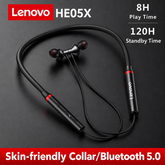 Lenovo Neckband Wireless Bluetooth Earbuds Stereo Earphones bluetooth In-Ear Headphones Airpods Premium Quality