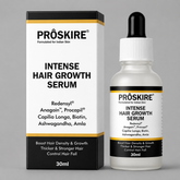 Proskire Intense Hair Growth Serum – Redensyl, Procapil, Biotin Hair Fall Control Serum - 30ml