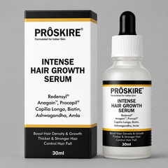 Proskire Intense Hair Growth Serum – Redensyl, Procapil, Biotin Hair Fall Control Serum - 30ml