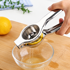 Stainless Steel Lemon Squeezer - Durable And Efficient Handheld Tool Designed For Easy Juice Extraction From Lemons And Other Citrus Fruits