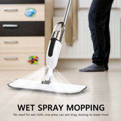 Magic Spray Flat Mop – Effortless Cleaning And Shiny Clean Floors