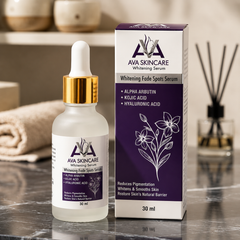 AVA Skin Care Whitening Fade Spots Serum - Advanced Brightening Treatment To Reduce Dark Spots Uneven Skin Tone And Promote Radiant Complexion - 30ML