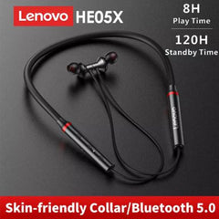 Lenovo Neckband Wireless Bluetooth Earbuds Stereo Earphones bluetooth In-Ear Headphones Airpods Premium Quality